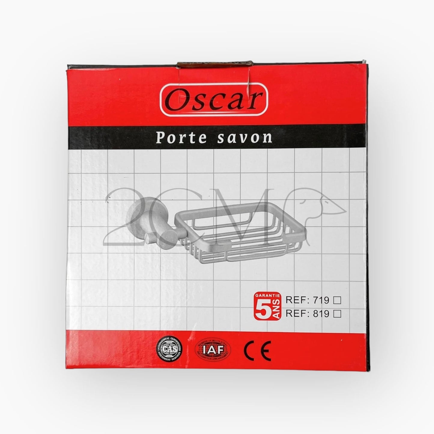 Porte-Savon en Aluminium Mat Oscar